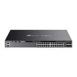 TP-Link SG6428XHP, Стекируемый управляемый коммутатор 3го уровня Omada с 24 гигабитными портами PoE+ и 4 портами SFP+