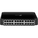 TP-Link TL-SF1024M 24-портовый 10/100 Мбит/с настольный коммутатор Инновационная энергосберегающая технология позволяет экономить до 67% потребляемой электроэнергии Контроль потока IEEE 802.3x для п