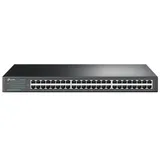 48-портовый 10/100 Мбит/с коммутатор, 48 портов RJ45 10/100 Мбит/с, 1U 19-дюймовый монтируемый в стойку стальной корпус