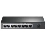 Коммутатор TP-Link TP-Link TL-SG1008P 8-портовый гигабитный настольный PoE коммутатор, 8 гигабитных портов RJ45 + 4 порта PoE, IEEE 802.3af, бюджет PoE 53 Вт, стальной корпус
