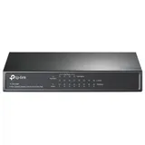 Коммутатор TP-Link TP-Link TL-SG1008P 8-портовый гигабитный настольный PoE коммутатор, 8 гигабитных портов RJ45 + 4 порта PoE, IEEE 802.3af, бюджет PoE 53 Вт, стальной корпус