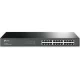 TL-SG1024 24-портовый гигабитный коммутатор, 24 порта RJ45 10/100/1000 Мбит/с, 1U 19-дюймовый монтируемый в стойку стальной корпус (020101) {6}