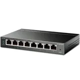 Коммутатор PoE+ GbE Easy Smart 8-портовый Tp-Link TL-SG108PE 8 портов GbE 4-Port PoE (Port1- Port4) IEEE 802.3af/at, QoS 802.1p/DSCP, IGMP Snooping, бюджет мощности PoE 65W, автовосстановление PoE,