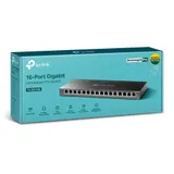TL-SG116E 16-портовый гигабитный настольный Easy Smart коммутатор, 16 портов RJ45 10/100/100 Мбит/с, VLAN на базе MTU/порта/тэга, QoS, IGMP Snooping (084301) {10}