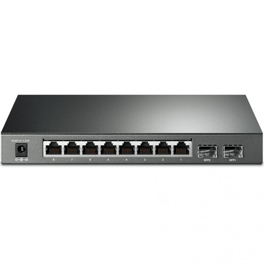 TP-Link TL-SG2210P Smart гигабитный 8-портовый управляемый коммутатор PoE с 2 SFP-слотами АППАРАТНЫЕ ХАРАКТЕРИСТИКИ Стандарты и протоколы IEEE 802.3i, IEEE 802.3u, IEEE 802.3z, IEEE 802.3ab, IEEE 80