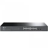 Switch 16 port TP-Link TL-SG2218, 16x10/100/1000 Мбит/с, 2хGigabit Ethernet SFP