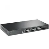 Коммутатор/ JetStream™ 24-Port Gigabit L2+ Managed Switch with 4 10GE SFP+ Slots and UPS Power Supply
