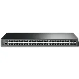Jetstream 48-port gigabit L2+ managed switch with 4-gigabit uplink ports, 48 10/100/1000Mbps RJ-45 port, 4 1000Mbps SFP slots