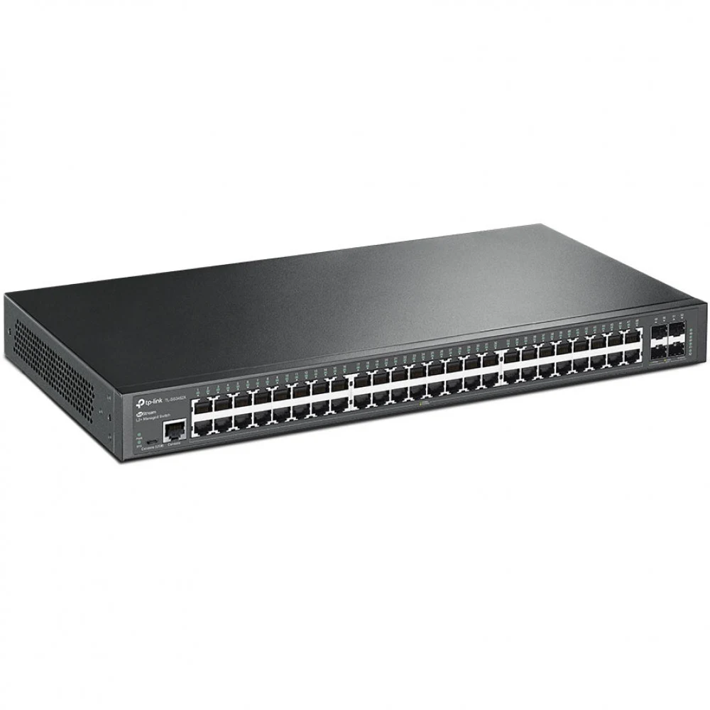 Коммутатор TP-LINK TL-SG3452X JetStream 48-портовый гигабитный управляемый коммутатор уровня 2+ с четырьмя слотами SFP+ 10 Гбит/с (006471) {4}