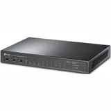 Коммутатор PoE+ 8-портовый Tp-Link TL-SL1311MP 8 портов RJ45 10/100Mbps PoE+ 802.3af/at, 2 GbE RJ45, 1 GbE SFP-порт, бюджет мощности PoE 124 Вт, режим Extend (до 250 м передачи данных и питания по P