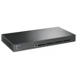 Коммутатор управляемый оптический SFP+ 10GE 16-портовый Tp-Link TL-SX3016F <JetStream управляемый коммутатор уровня 2+, 16 слотов SFP+ 10GE, 1 консольный порт RJ45 ,1 консольный порт Micro-usb, Инте