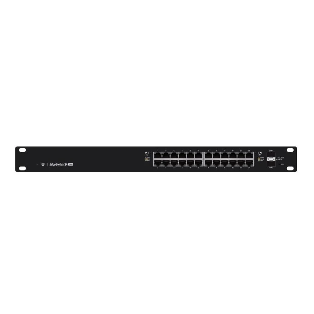 Коммутатор Ubiquiti EdgeSwitch 24-250W ES-24-250W Ubiquiti коммутатор 24 порта, раздача питания 24/48В на всех ES-24-250W портах, суммарная мощность 250W (728565) (022241)