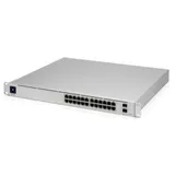 Коммутатор PoE управляемый L3 Ubiquiti USW-Pro-24-POE-EU 2 SFP+ 1/10G, 24 GbE RJ45, Ethernet Portsпрты 1-16 POE+ 802.3af/at 30W, порты 17-24 PoE++ 802.3af/at/bt 60W, бюджет мощности 400W, рабочие те