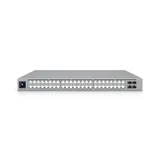 Professional-grade, 48-port Layer 3 Etherlighting switch with (16) 2.5 GbE, (32) 10 GbE, and (4) 25G SFP28 ports