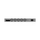 Professional-grade, 48-port Layer 3 Etherlighting switch with (16) 2.5 GbE, (32) 10 GbE, and (4) 25G SFP28 ports