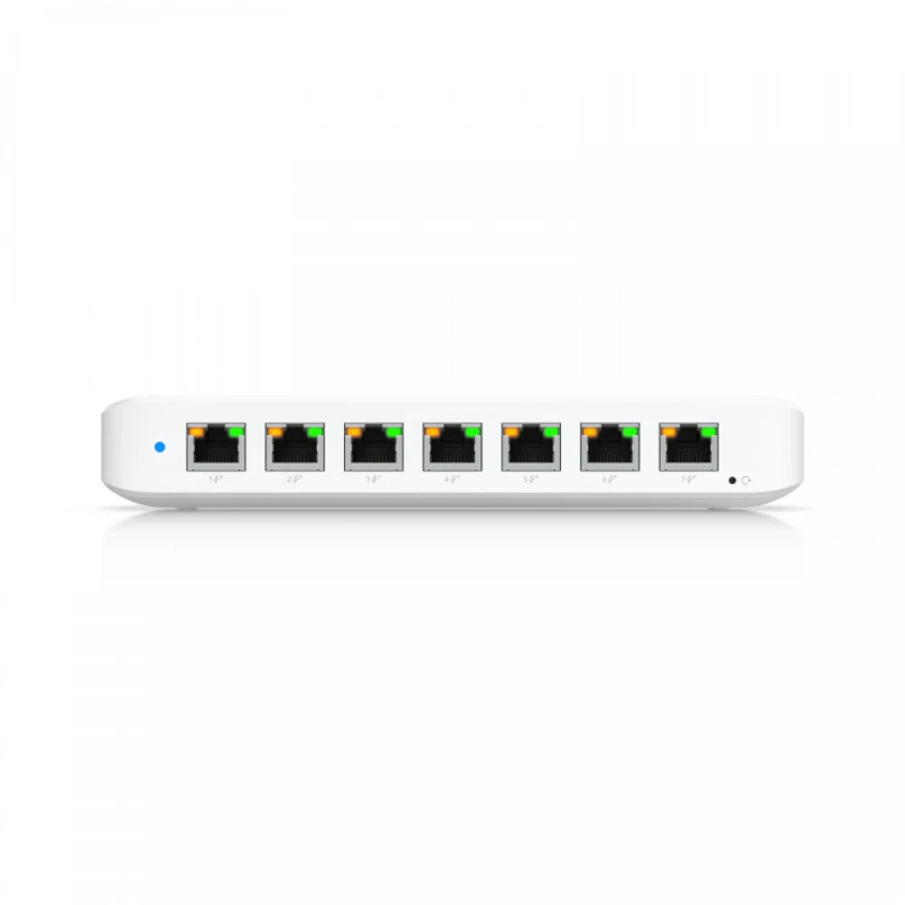 Коммутатор Ubiquiti UniFi Switch Ultra 60W, 8x1000 LAN, 7xPoE+, 1xPoE++, 9W per port USW-Ultra-60W