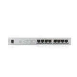 Zyxel GS1008HP, 8xGE PoE+, настольный, металлический, бесшумный, бюджет PoE 60 Вт