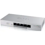 ZYXEL GS1200-5HP V2, 5 Port Gigabit PoE+ webmanaged Switch, 4x PoE, 60 Watt