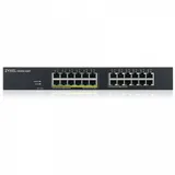 Гибридный Smart L2 коммутатор PoE+ Zyxel NebulaFlex GS1915-24EP, rack 19", 24xGE (12xPoE+), бюджет PoE 130 Вт, автономное/облачное управление