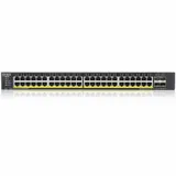 Smart L3 Lite Gigabit PoE Switch Zyxel NebulaFlex XGS1935-52HP, 48xRJ-45: 1G PoE+, 4xSFP+, 375W PoE budget, rack 19"