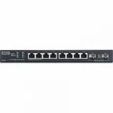 Коммутатор/ Multigigabit Smart L3 Lite switch Zyxel NebulaFlex XMG1915-10E, 8xRJ-45: 1/2.5G, 2xSFP+, silent (no fan)