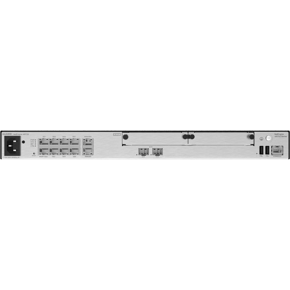 Маршрутизатор | Процессор: ARM64 4 Cores, 1.4GHz | Интерфейс: LAN 8×RJ45 1Гбит/с / WAN Combo 2×RJ45 1Гбит/с + 2×SFP 1Гбит/с / 1×Сonsole / 2×USB 2.0 / 2×SIC Слоты расширения | Протоколы: VLAN, IGMP v