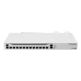 MikroTik Cloud Core Router 2004-1G-12S+2XS with Annapurna Alpine AL32400 Cortex A57 CPU (4-cores, 1.7GHz per core), 4GB RAM, 1x Gigabit RJ45 port, 12x 10G SFP+ cages, 2 x 25G SFP28 cages, RouterOS L