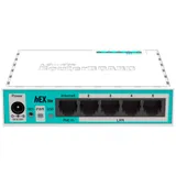Маршрутизатор, MikroTik, RB750r2, hEX lite, 5 портов 10/100M, Passive PoE in, RouterOS (4), -40°C to 70°C, plastic case