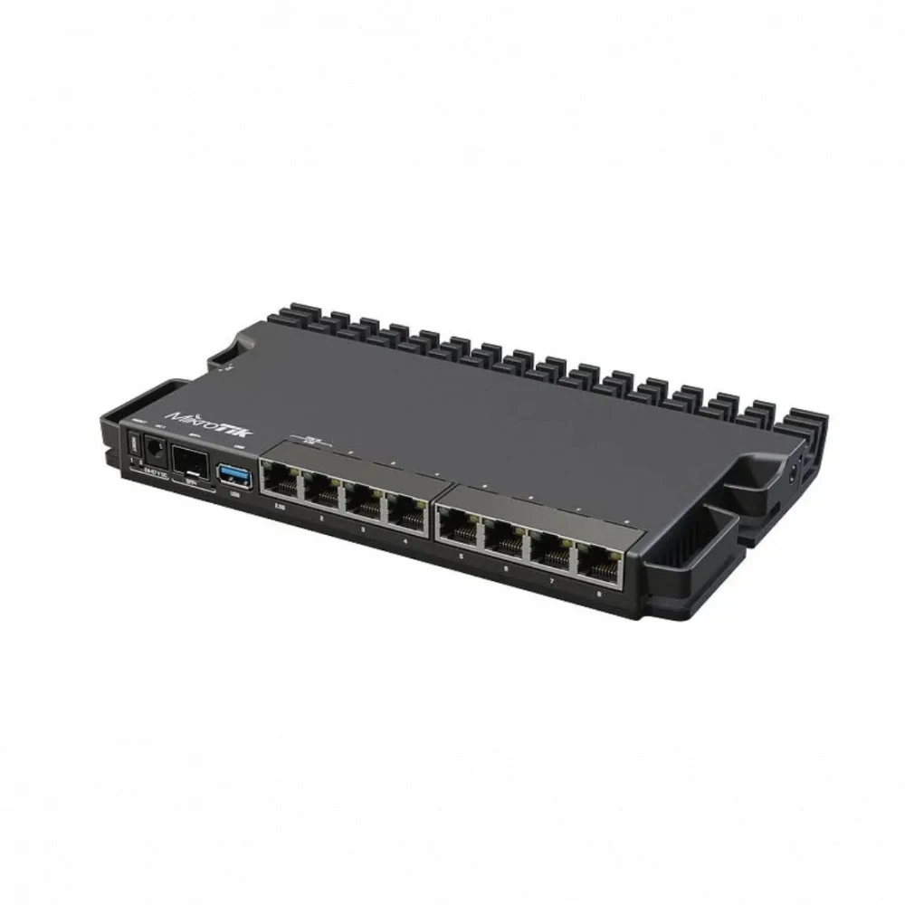 Маршрутизатор MIKROTIK RB5009UG+S+IN RouterBORD 5009UG+S+ with Marvell Armada ARMv8 CPU (4-cores, 1.4GHz per core), 1GB of DDR4 RAM, 1GB NAND storage, 1x 2.5Gbit LAN, 7x 1Gbit LAN, 1xSFP+ port, Rout