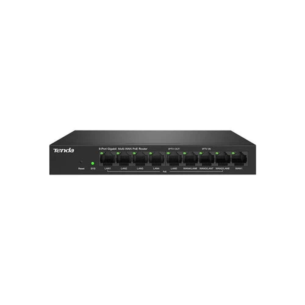 Tenda G0-8G-PoE 8-портовый гигабитный Ethernet-маршрутизатор PoE