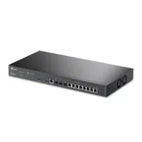 TP-Link SafeStream™ гигабитный мульти-WAN VPN-роутер, 2 порта SFP+ 10 Гбит/с (1 порт WAN, 1 порт WAN/LAN), 1 гигабитный SFP-порт WAN/LAN, 8 гигабитных портов WAN/LAN RJ45, 2 порта USB