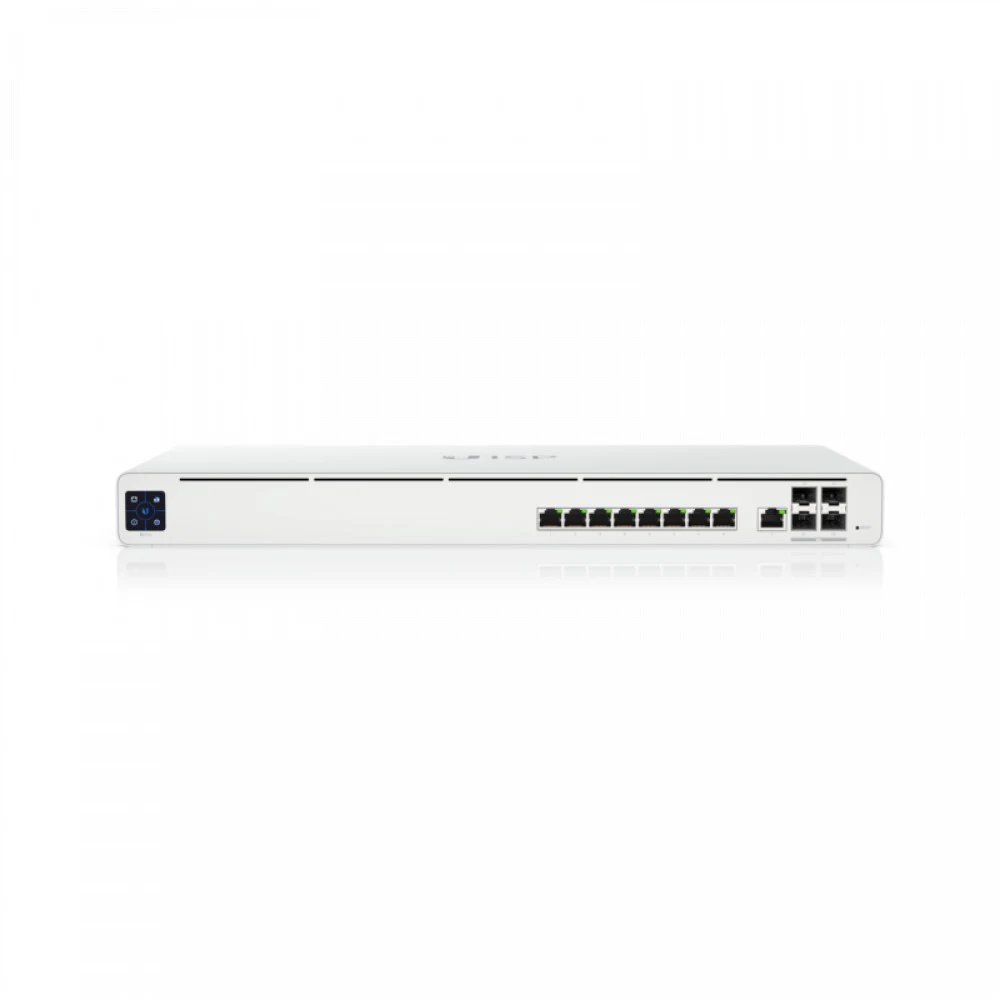 Маршрутизатор Ubiquiti UISP Router Pro Маршрутизатор 4 ядра (1,7 ГГц), 9х 1G RJ45, 4 10G SFP+