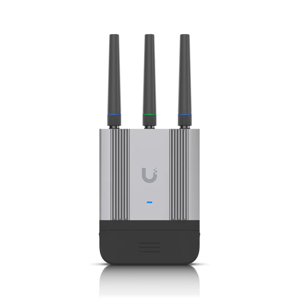 Ubiquiti UniFi Mobile Router Industrial Wi-Fi маршрутизатор с LTE-модемом категории 4, 2,4 ГГц (b/g/n), MIMO 2x2, 2x 1G RJ45, USB Type-C, nano-SIM