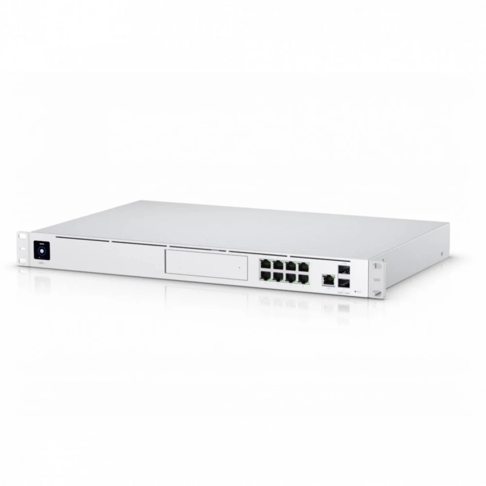 Сетевой маршрутизатор, Ubiquiti, UDM-Pro, Dream Machine, ШлюзWAN/LAN + роутер + коммутатор + NVR (rack 1U), 8 x RJ45 1 Gbps LAN 1 x SFP+ 10 Gbps LAN 1 x RJ45 1 Gbps WAN 1 x SFP+ 10 Gbps WAN 1