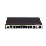 Контроллер для беспроводных точек доступа, H3C, EWP-WSG1808X-PWR, WAN 2X1000M, LAN 7X1000M (PoE+), 1XSFP+, AC 100~240 В, '0°C ~ +45°C