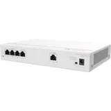 Шлюз мультисервисный Huawei S380-L4P1T (1xGE WAN, 4xGE LAN, PoE+ 50W, 150 users, f.performance 2Gbps,12V DC)