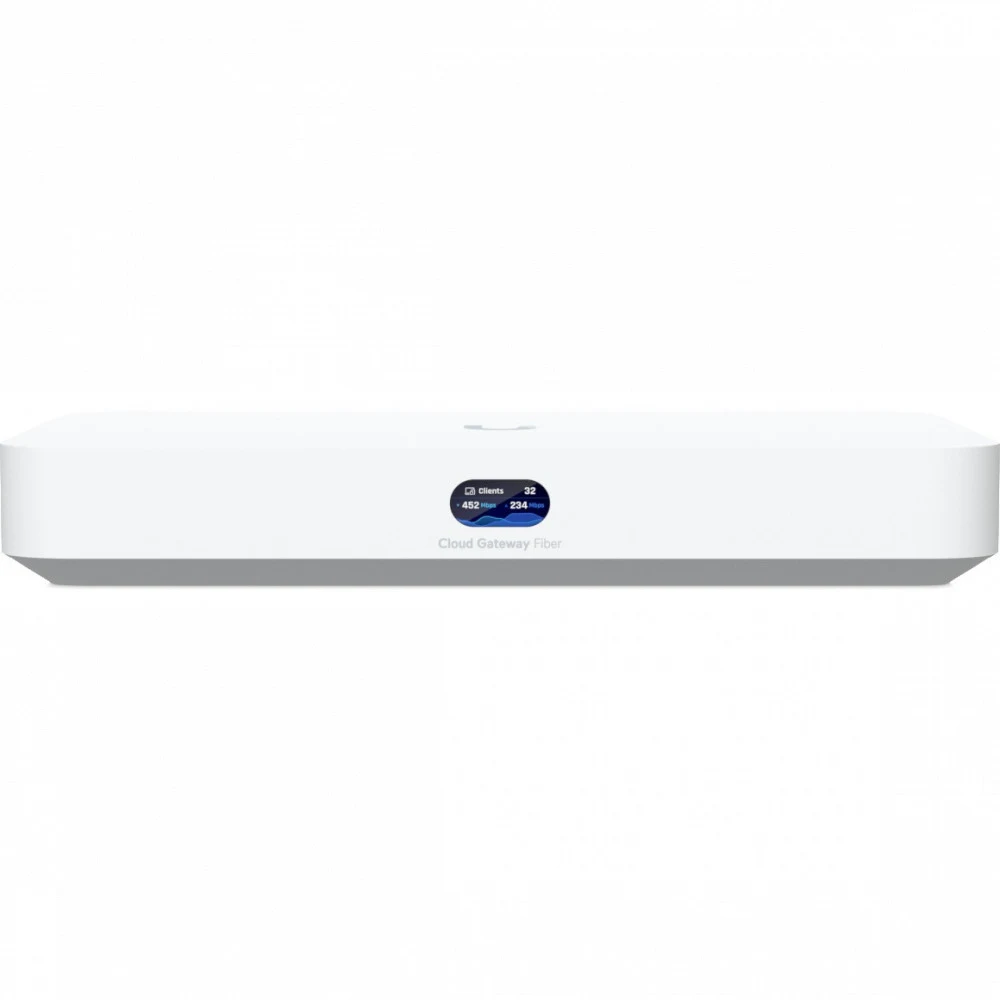 Compact multi-WAN UniFi Cloud Gateway featuring 10GbE, PoE output, m.2 storage options, a complete suite of advanced routing features, and full UniFi application support
