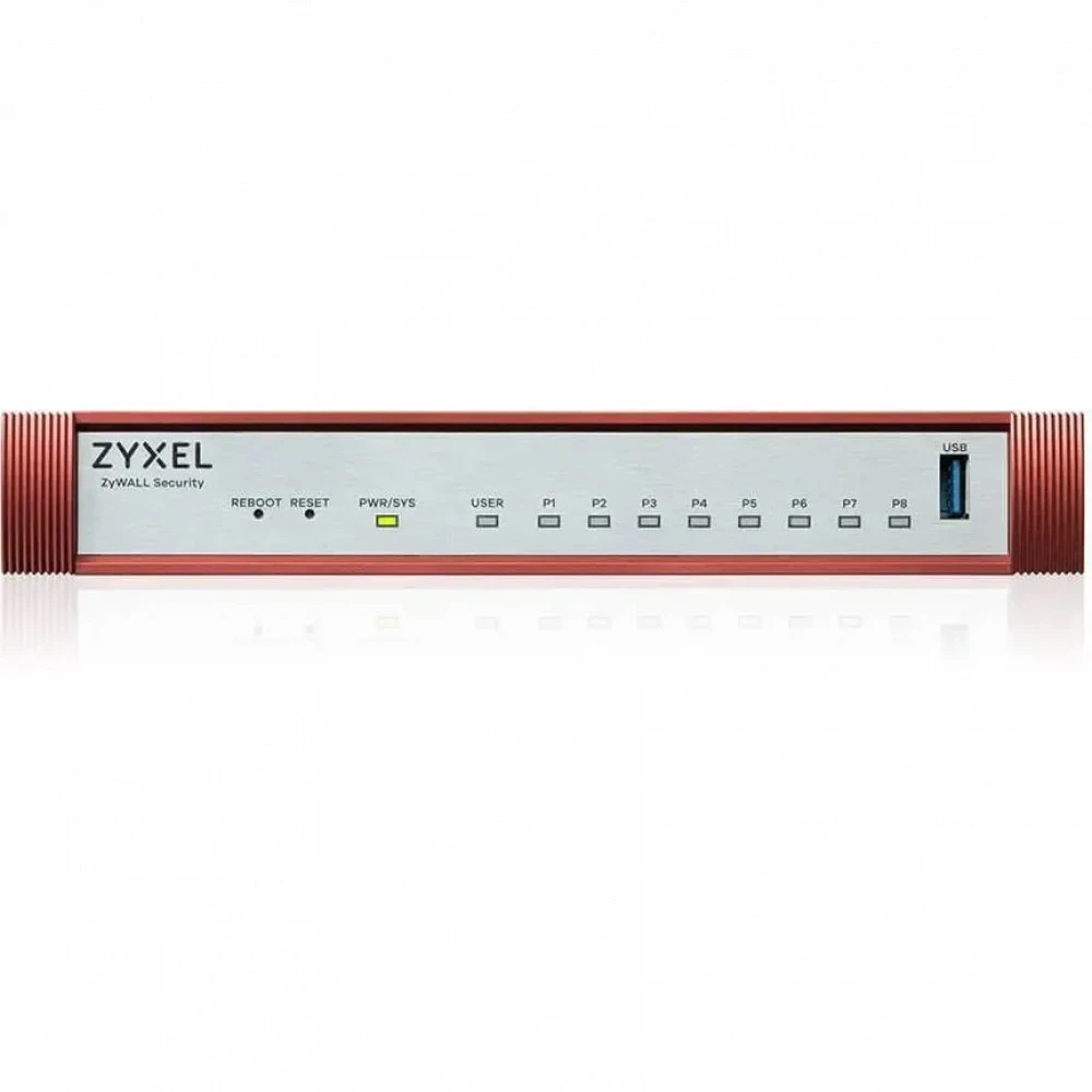 ZyXEL Межсетевой экран Zyxel USG FLEX 100H, 8xRJ-45: 1G (LAN/WAN), 1xUSB3.0 **// Категория Межсетевые экраны