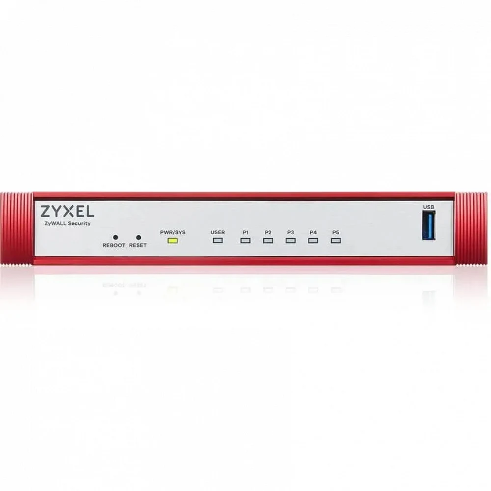 Межсетевой экран Zyxel USG FLEX 50H, 5xRJ-45: 1G (LAN/WAN), 1xUSB3.0, AP Controller (8/12), в комплекте с Entry Defense Pack на 1 год **