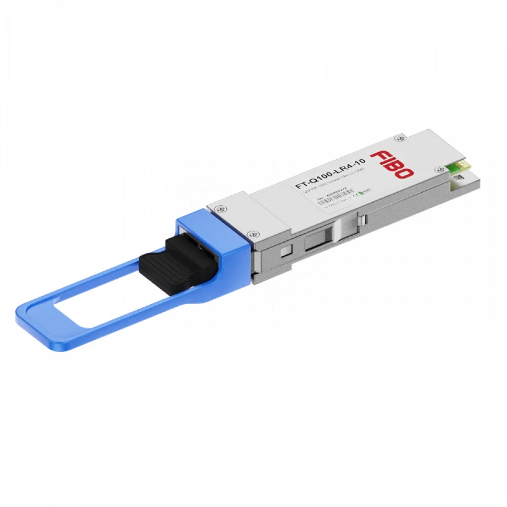 Трансивер/ FIBO FT-Q100-LR4-10, модуль QSFP28 100GBASE-LR4, разъем LC, дальность до 10 км
