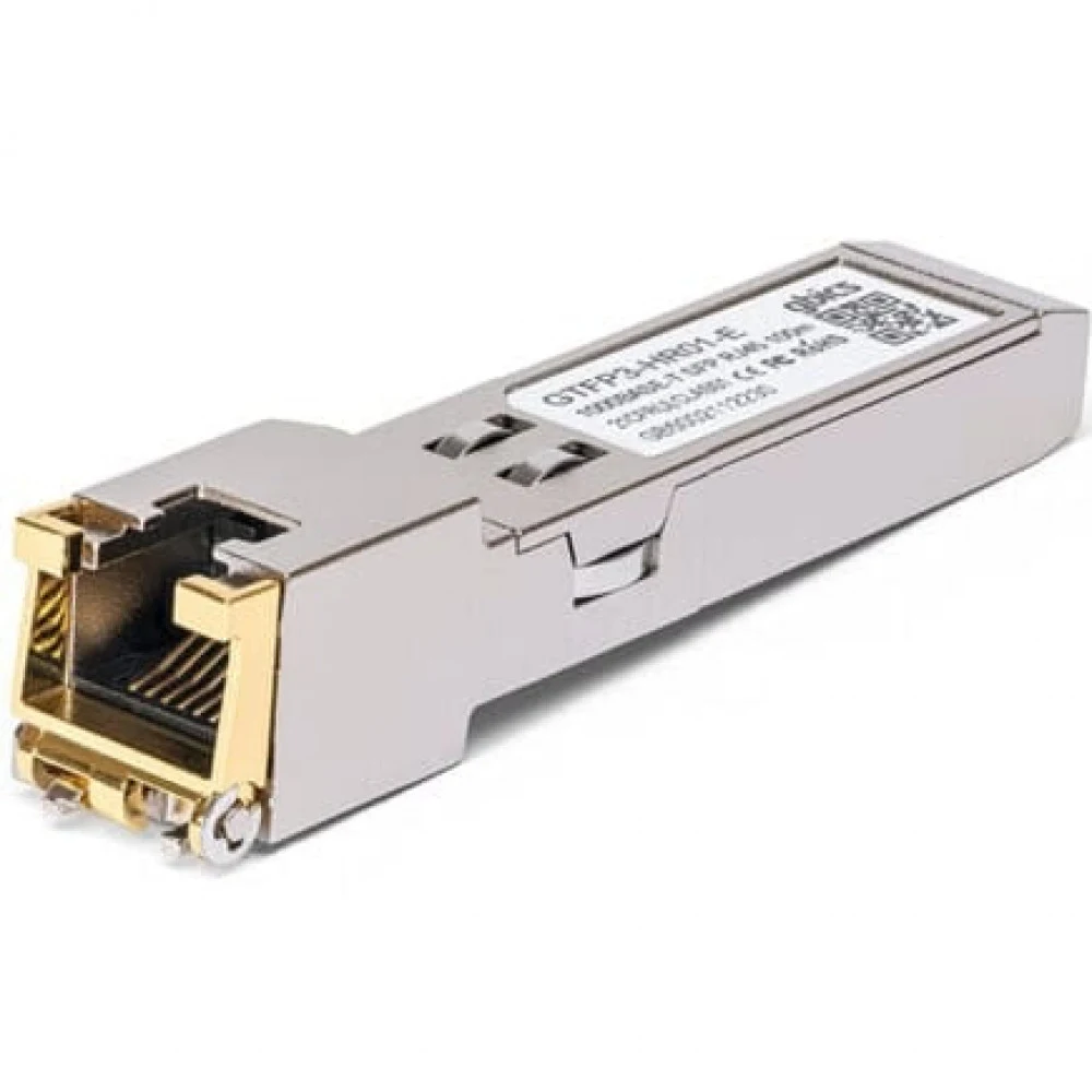1GE SFP RJ45 transceiver module 1GE SFP RJ45 transceiver module for systems with SFP and SFP/SFP+ slots