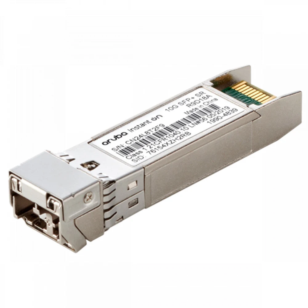 Трансивер HP Enterprise/Aruba Instant On 10G SFP+ LC SR 300m OM3 MMF Transceiver R9D18A