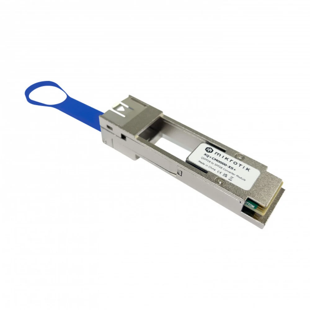 Трансивер переходник MikroTik XQ+CM0000-XS+ Adapter from QSFP28(100G) to SFP28(25G)