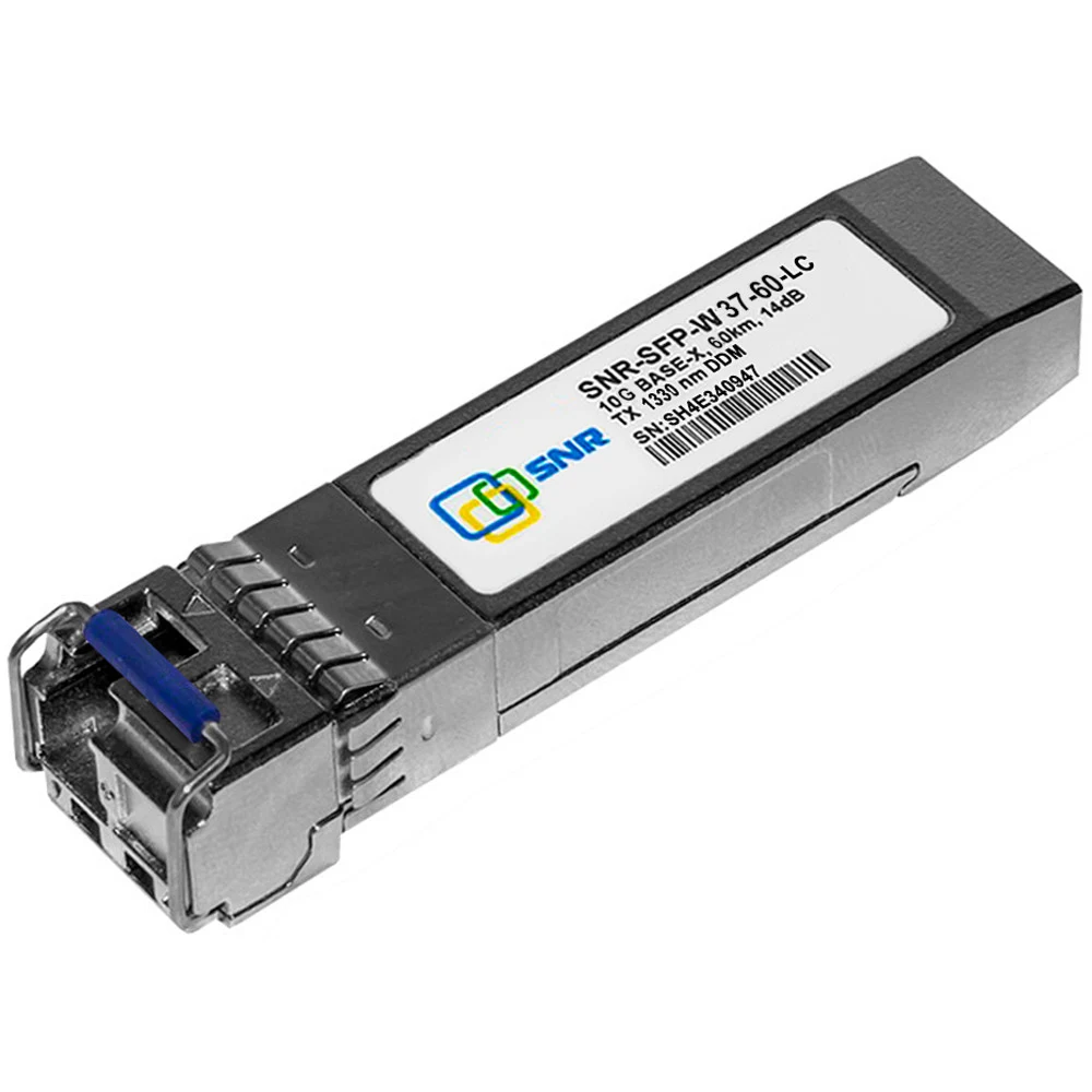 SNR Модуль SFP+ WDM, дальность до 60км (21dB), 1330нм