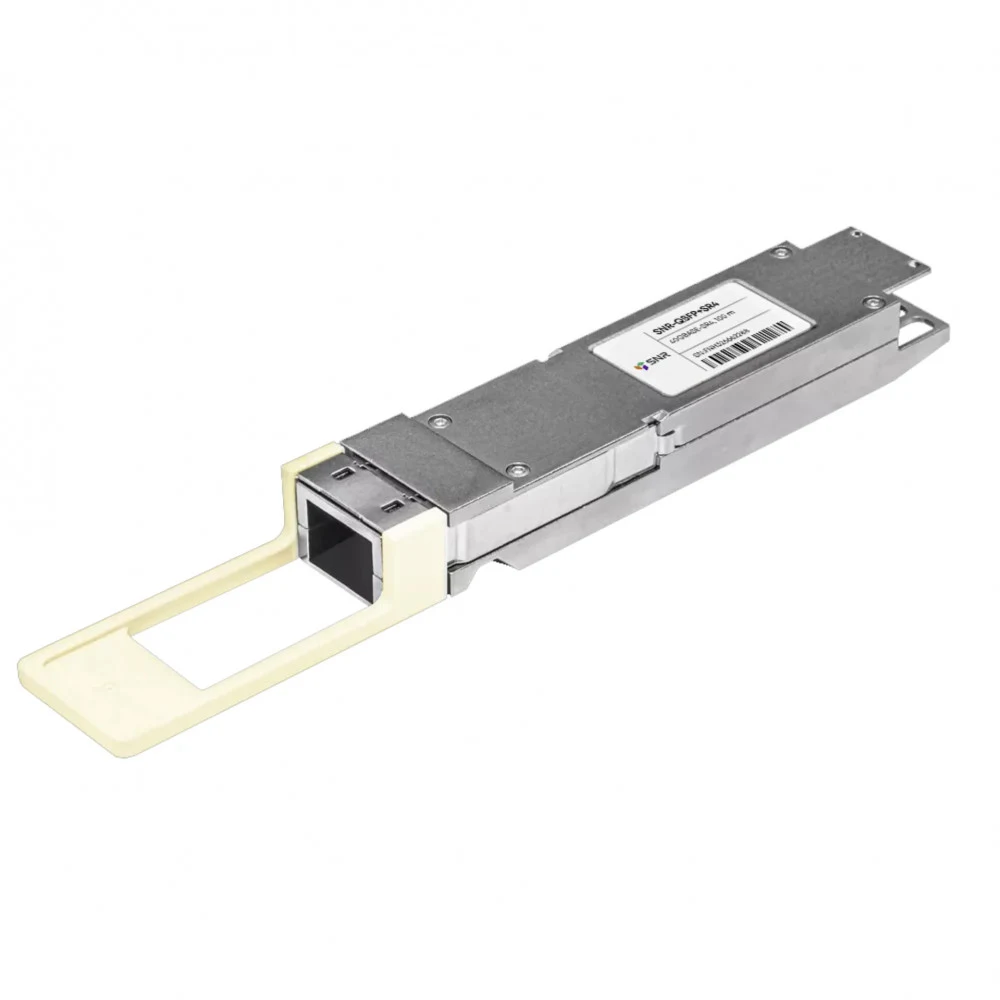 Трансивер SNR QSFP+ 40GBase-SR4, разъем MPO, дальность до 100м, SNR-QSFP+SR4