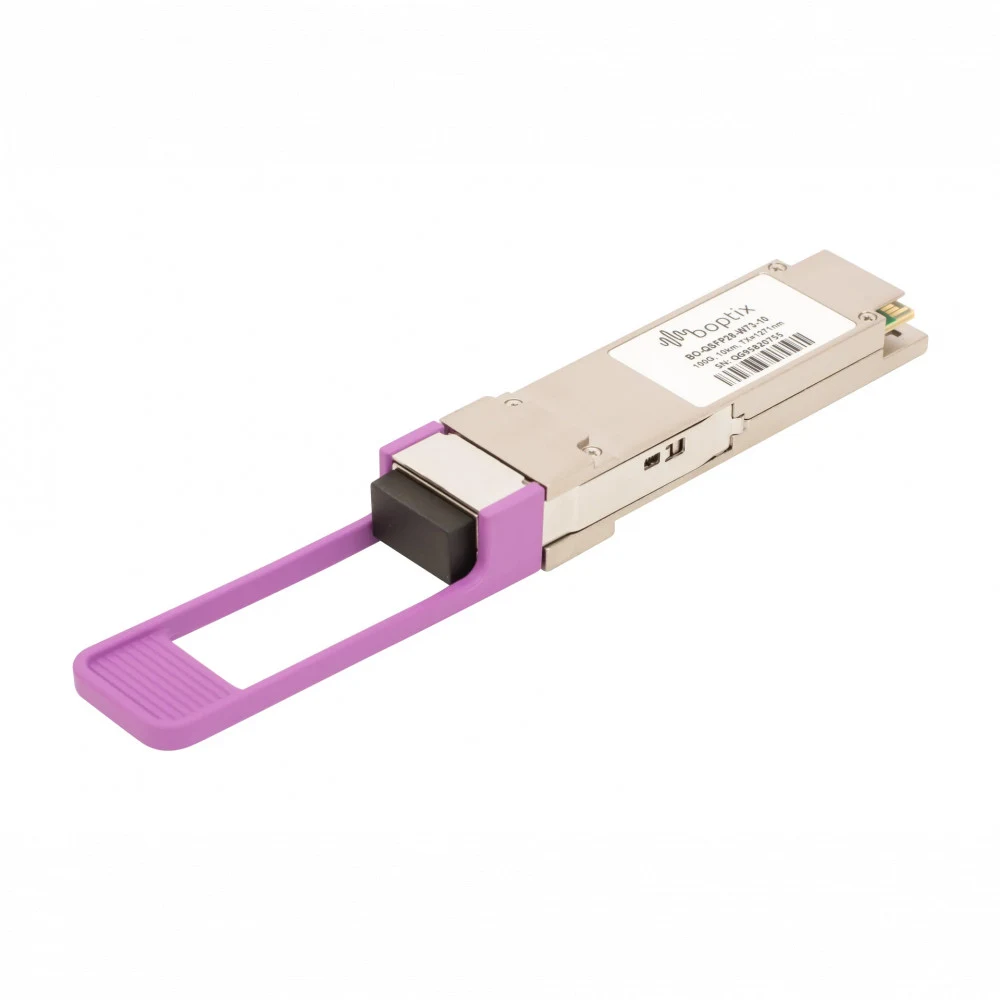 Модуль, QSFP28 100GBASE, BiDi, 1270нм, разъем LC дальность до 10км