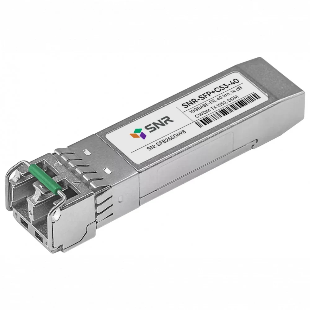 Модуль SFP+ CWDM оптический, дальность до 40км (14dB), 1530нм