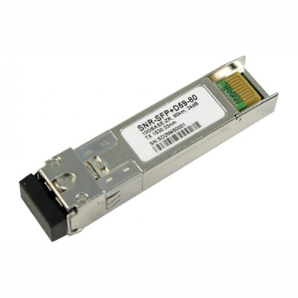 Модуль SFP+ DWDM оптический, дальность до 80км (24dB), 1552.52нм