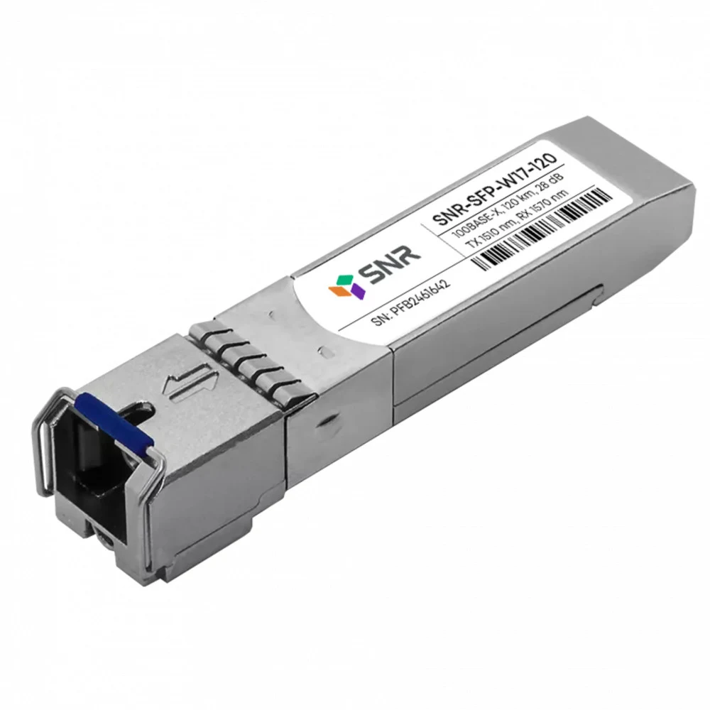 Модуль SFP WDM, дальность до 120км (28dB), 1510нм
