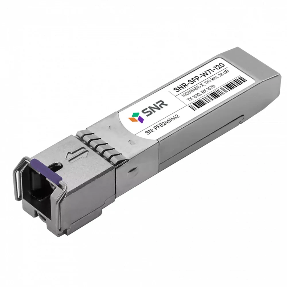 Модуль SFP WDM, дальность до 120км (28dB), 1570нм